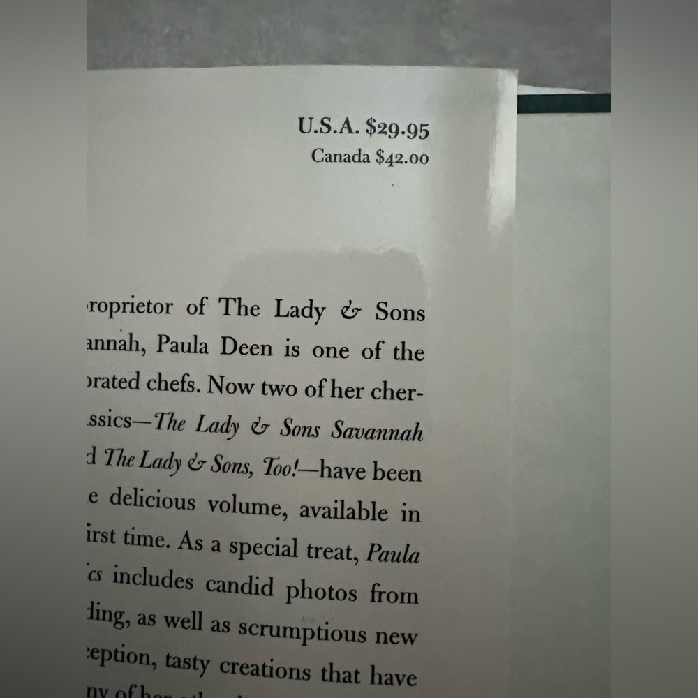 Paula Deen's Kitchen Classics Cookbook - Picture 2 of 6
